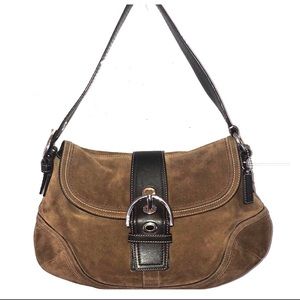 Coach Tan Suede Soho Bag